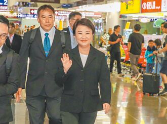 卢秀燕澳洲取经 铁人行程拚外交