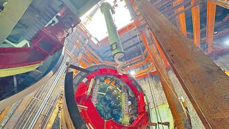 桃捷綠線潛盾機 挺進小大湳站