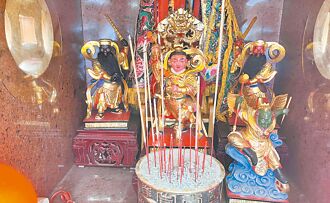 台中老翁埋伏偷神尊 遭送辦