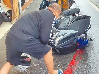 台南 吐檳榔汁被叭怒砸車 男非首次