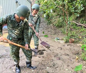 第4、5作戰區投入災後復原 助民恢復家園