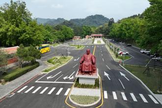 慈湖好风光！郑重澄清完工开放 并无网路谣传园区拆除