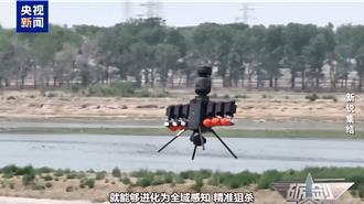 空中多面手！解放軍無人機「蜂群」戰術曝光