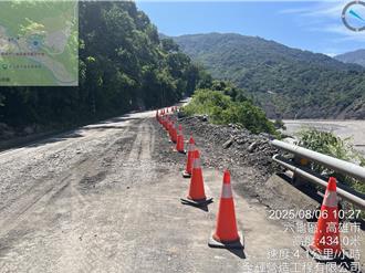 高雄台20线、台29临11线灾后抢通 限时限重管制通行