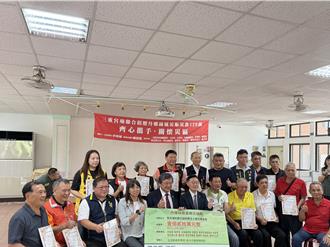 丹娜絲風災重創南台 綠委號召三重宮廟聯手捐款百萬助災民重建