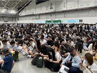 文博會開展！人潮擠爆南港展覽館 排隊入場兩小時起跳