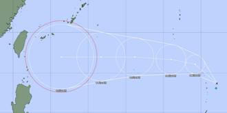 準颱風楊柳將生成！一路往西推襲台機率大增 專家揭最靠近台灣時段