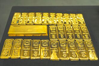 金驚漲 6塊金磚可買新北房