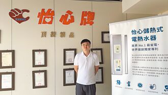 怡心電熱水器 全產品通過二級能效