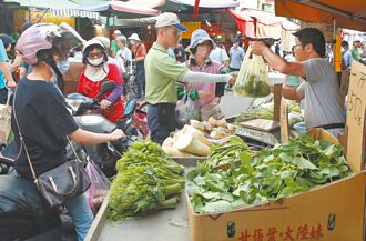 豪雨菜漲 CPI民生物資17個月新高