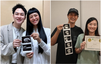 楊昇達、嚴爵同天當爸！喜曬超音波照宣布老婆懷孕