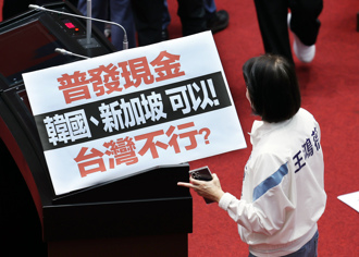 財部稱10月普發現金「窒礙難行」藍嗆推拖拉：不會做就換人做