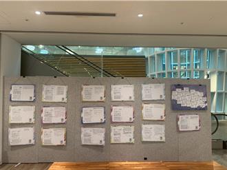 桃園市圖攜手矯正學校 閱讀心得成果展出25件優秀作品