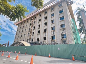 震後成危樓 花蓮國軍英雄館拆除