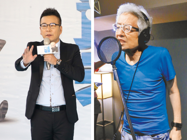 已故艺人高凌风（右）和沈玉琳同样罹患血癌。（图／中时资料照）