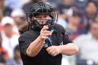 MLB》大聯盟歷史一刻 150年來首位女裁判明登場