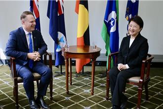 盧秀燕美食外交奏功  布里斯本市長喊：台中已經抓住我的心