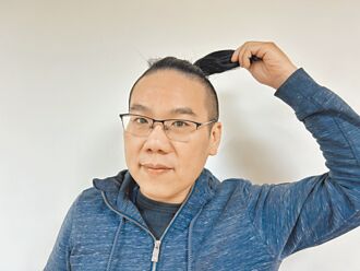 屏東 為愛蓄髮 意外成瑞光里長標誌