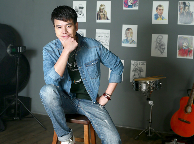 隆宸翰2022年和魏如萱離婚。（圖／粘耿豪攝）