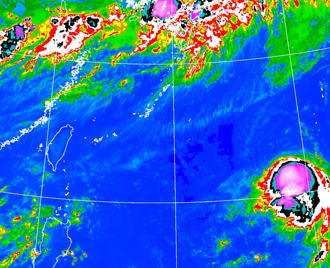 楊柳這兩天通過台灣 最新各國模擬路徑曝
