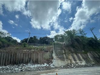 台南龍崎182線邊坡崩塌！竹林整片滑落 修復恐到明年