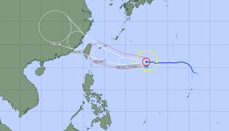 楊柳直撲東台灣！12縣市「暴風圈侵襲機率」破70％
