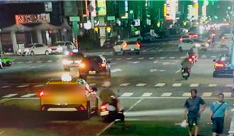 惡劣！小黃疑不滿機車太慢急煞逼車 警搖頭：可扣牌6月