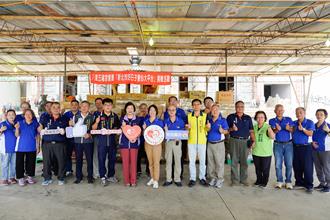 八里五福宮愛心不間斷 9年捐贈物資近2000萬元