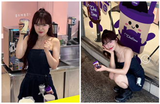 「手搖飲正妹店員」竟是李多慧！抹胸洋裝大秀甜美曲線粉絲暴動