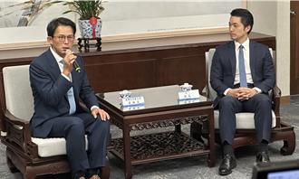 民眾黨拜會蔣萬安  批綠冷處理核三公投「怕人民表達意見」