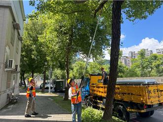 杨柳颱风升级！北市工务局启动防颱机制