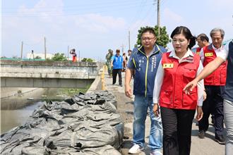 新庄子大排快溃堤！张丽善二度视察 喊话地主配合徵收