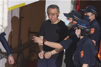 柯文哲出庭怨「已關押一年沒見過陽光」   陳佩琪當眾掩面痛哭