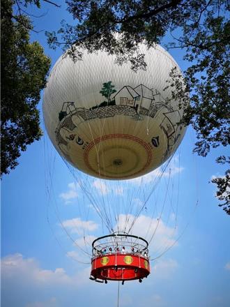 全台首座！九九峰氦气球乐园拚春节试营运 球体年底运抵台湾