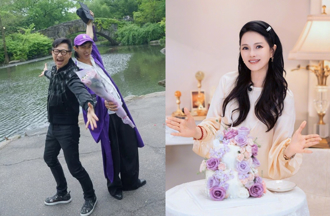 庾澄庆秀和儿过生日照片 伊能静罕见提哈林：超会做音乐