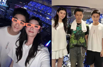 何猷君才闹私生子疑云 揪名模妻看演唱会「上衣5字藏婚姻状态」