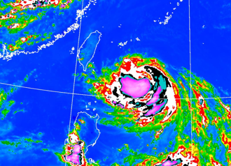 天气》杨柳颱风快闪！估「明天中午」登陆台东 傍晚台南出海