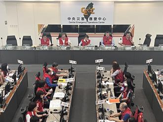 楊柳颱風警報發布！中央災防一級開設應變升級