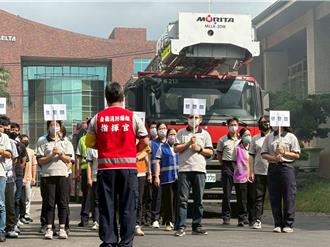 桃園消防聯手企業！逼真火災演練提升應變力　搶救黃金時間