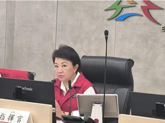 台中明正常上班上课 卢秀燕：不可掉以轻心仍要加强戒备