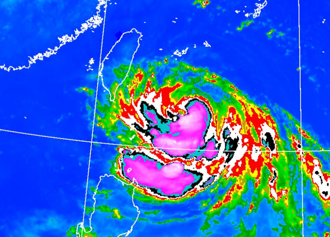 颱風開眼了！陸警擴大13縣市 粉專示警南部人1事：可能回不了家
