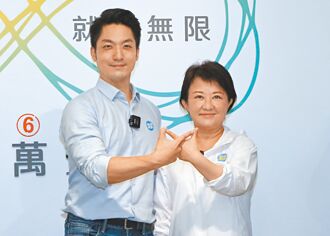 盧蔣雙劍合璧 挑起藍營重擔