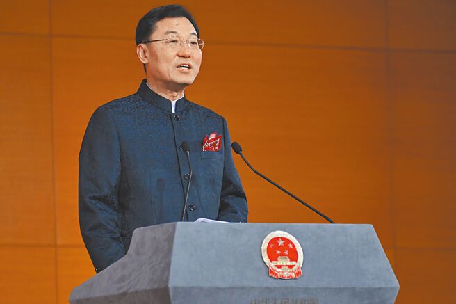 中国驻美大使谢锋提及中美过去以「音乐外交」衝破冷战阴霾，强调要以中美元首通话共识为指挥棒，共同演绎两个大国正确相处的时代交响乐。（中新社）