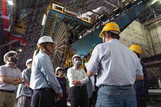 全動署訪視台電、中油 提升跨部會合作 強化能源韌性