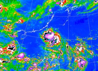 楊柳暴風圈觸陸 中午從台東登陸 強度達顛峰