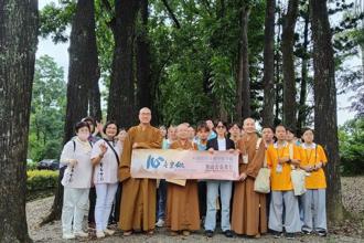 佛光山國際青年佛學夏令營「六龜公益之旅」參訪茂管處新威森林公園