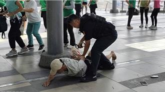 獨家》長期對民眾咆哮還砸物    台鐵基隆站怪男遭逮捕