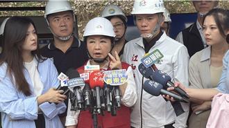 勘災不談其他   盧秀燕籲把心思放在關心災民及災後復建上