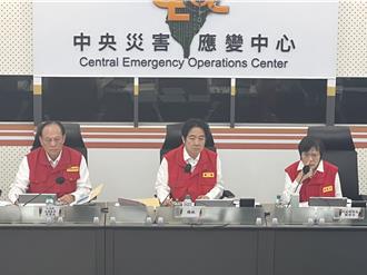賴清德視察應變中心 指示全力協助台東復電
