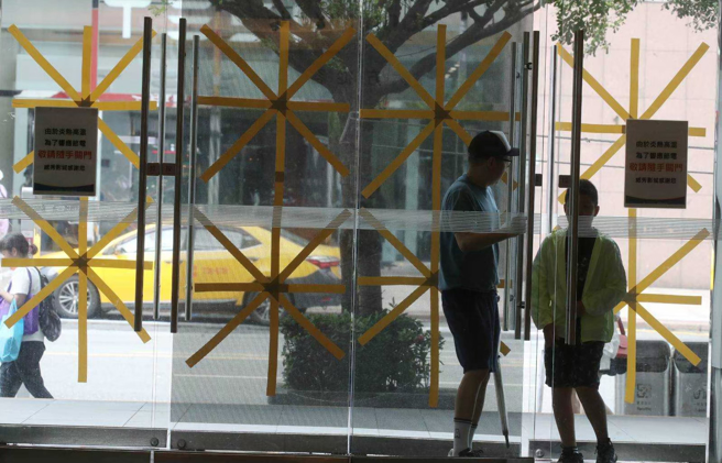 金门县政府宣布，今晚6点起和明上午停班课。（示意图，记者刘宗龙／摄影）